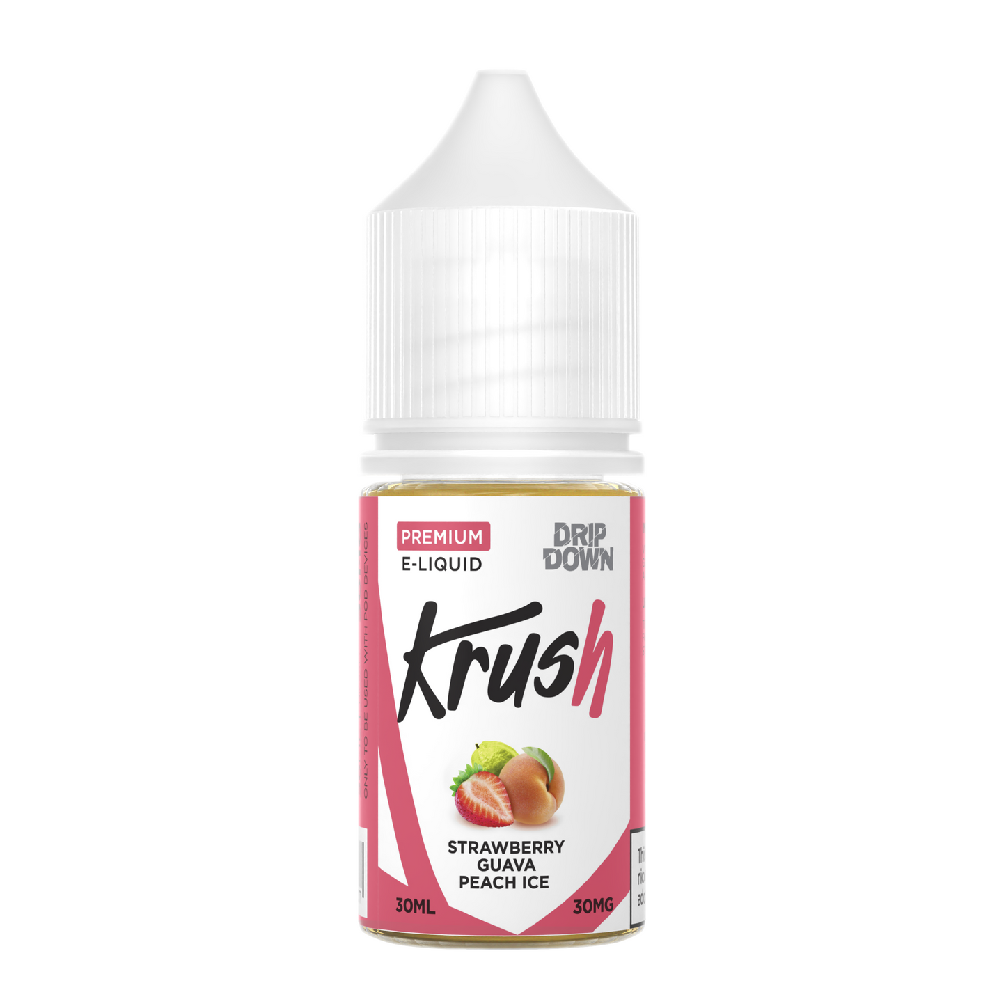 Drip Down Strawberry Guava Peach Ice By Krush Series At Best Price In Pakistan