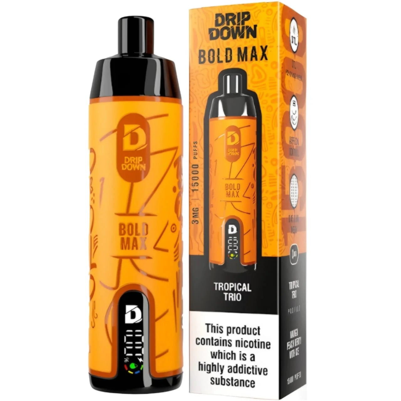 Bold Max DTL 15000 Puffs Disposable By Drip Down