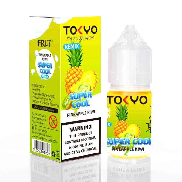 Tokyo Pineapple Kiwi Salt 30ml Super Cool Series| Best Price In Pakistan