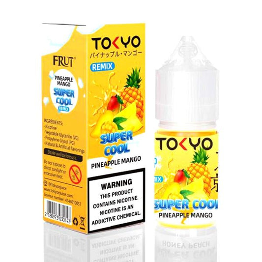 Tokyo Pineapple Mango Salt 30 ml Super Cool Series| Best Price In Pakistan - VapeMall