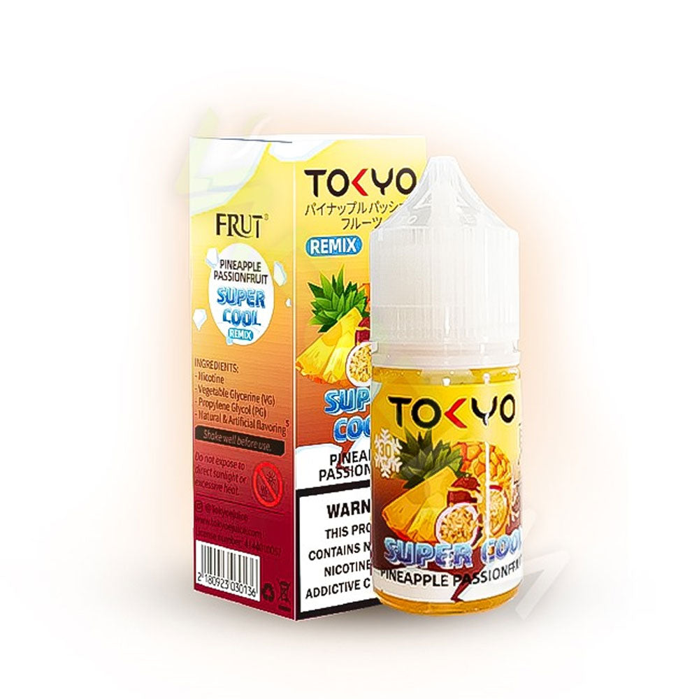 Tokyo Pineapple Passion Salt 30 ml Super Cool Series| Best Price In Pakistan - VapeMall