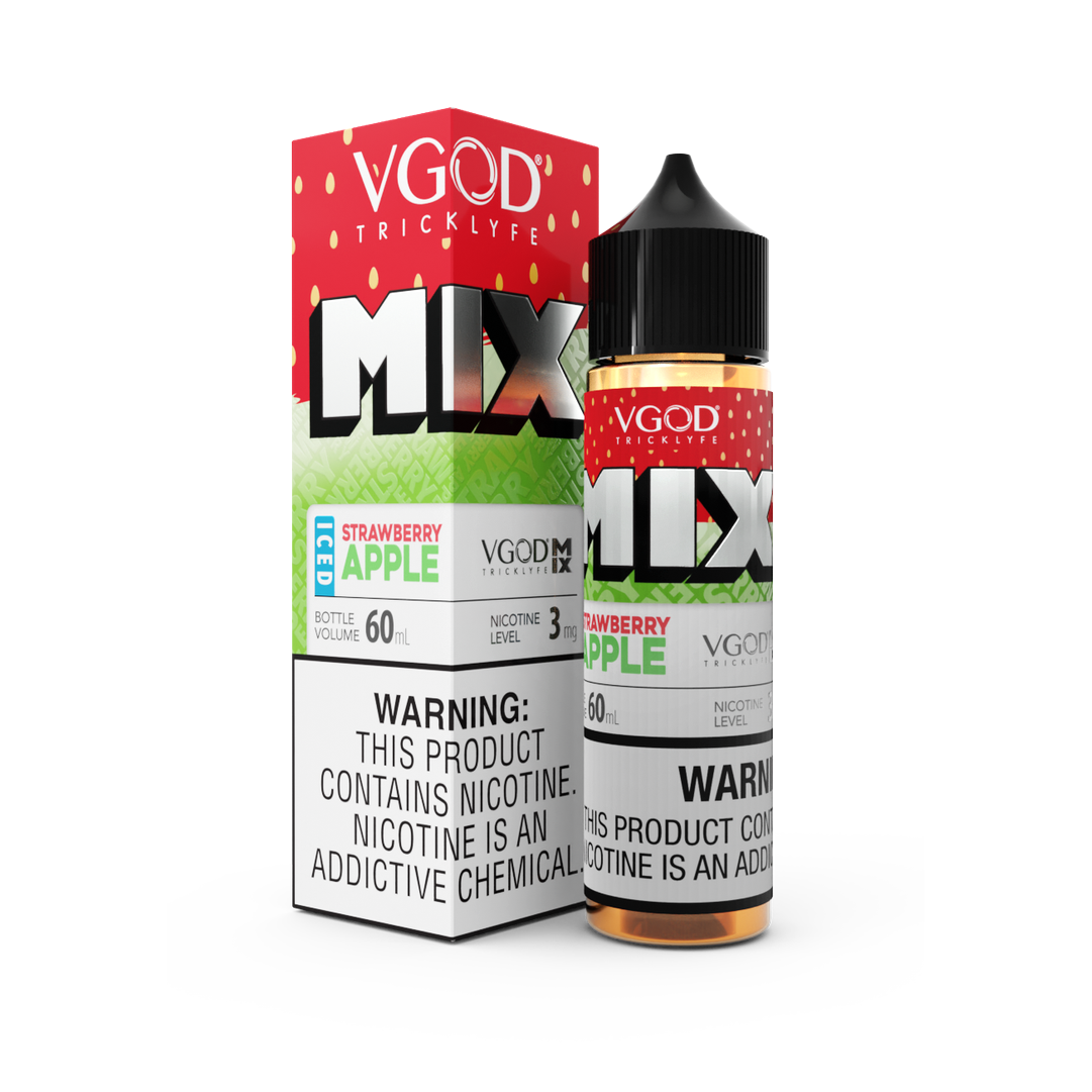VGOD Iced Strawberry Apple Mix E-Juice 60ml