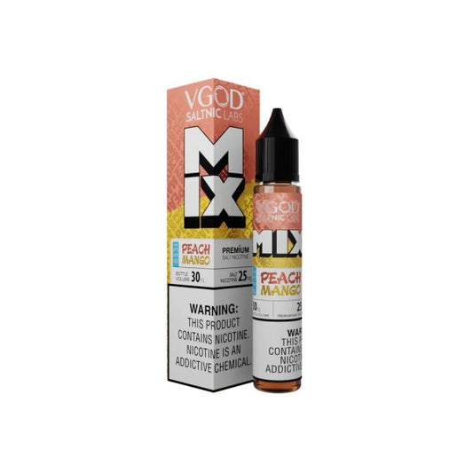 VGOD Mix Series Ice Peach Mango Salt Nic 30ml Ejuice - VapeMall