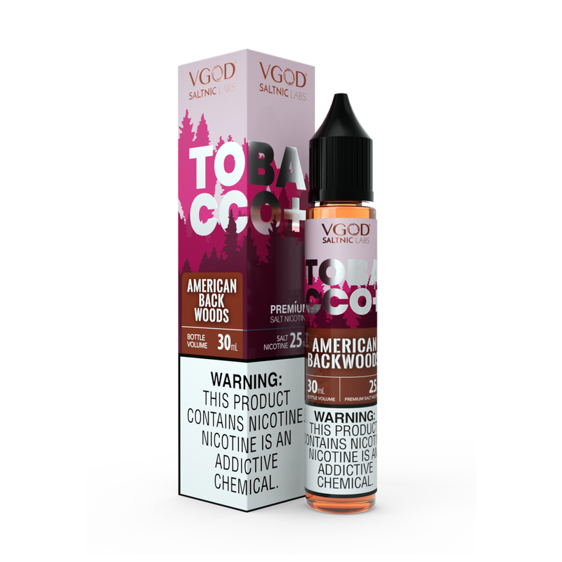 VGOD American Backwoods Tobacco Salt Nic 30ml E-Juice