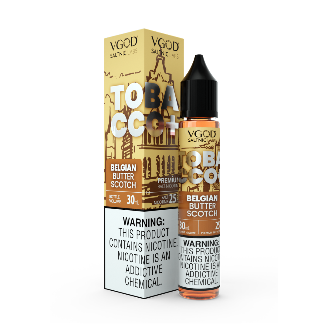 VGOD Belgian Butterscotch Tobacco Salt Nic 30ml E-Juice
