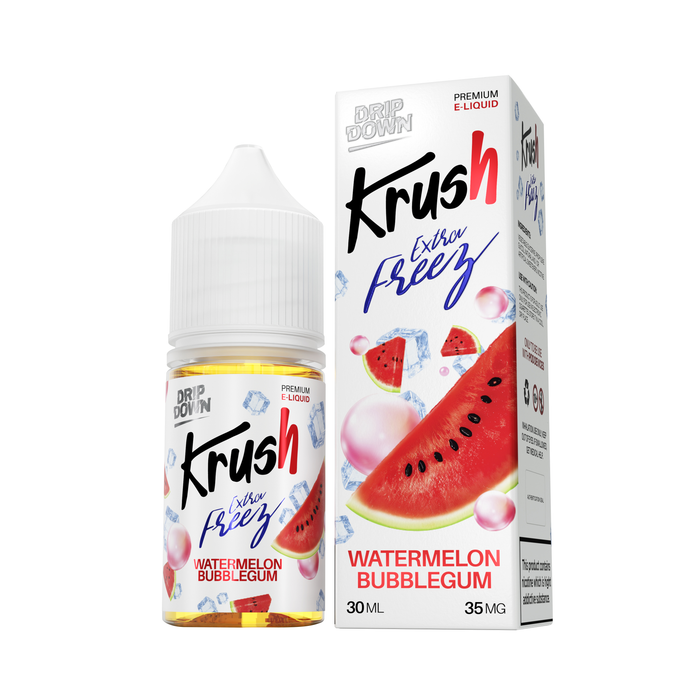 Drip Down Watermelon Bubblegum  By Krush Extra Freez Series At Best Price In Pakistan