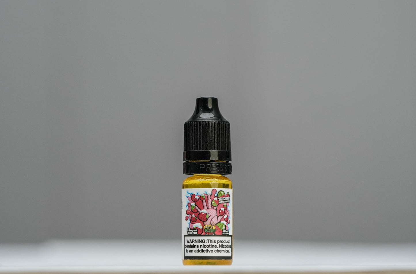 Strawberry Watermelon Iced Nicotine Salt Pop Vapors 10ml