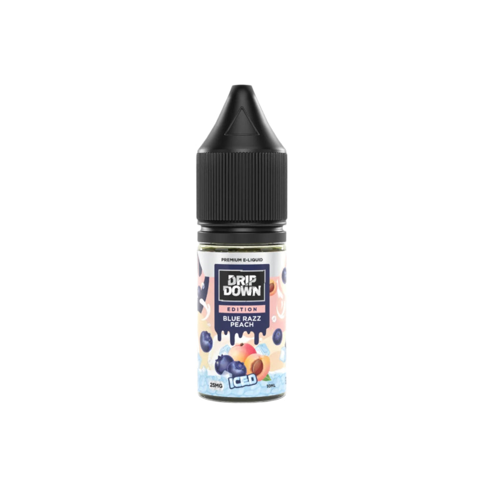 Drip Down Blue Razz Peach Iced 25mg 10ml