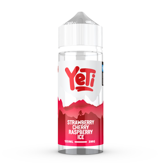 Yeti Strawberry Cherry Raspberry Ice 120ml Best Price in Pakistan