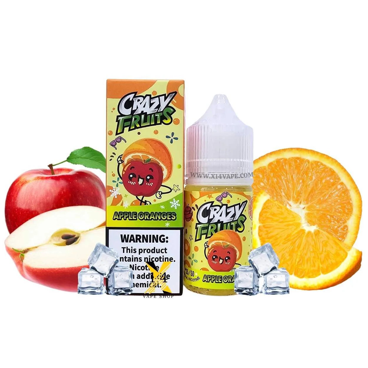 Apple Orange By Tokyo Salt 30 ml Crazy Fruits At Best Price In Pakistan - VapeMall