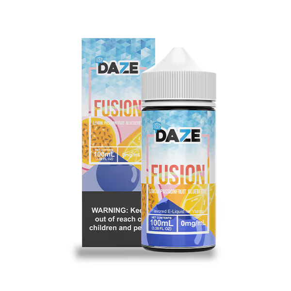 Lemon Passionfruit Blueberry Iced by 7 Daze Fusion 100 ml At Best Price In Pakistan