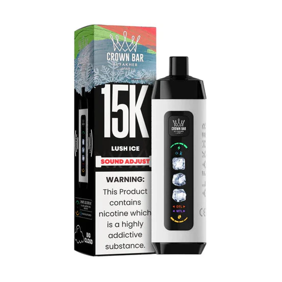 Al Fakher Crown Bar 15000 Ice Adjust Puffs Disposable
