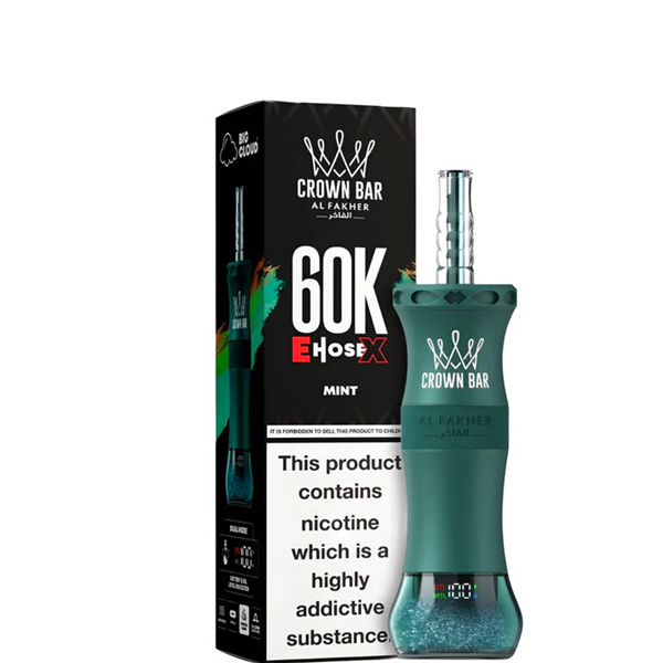 Al Fakher Crown Bar E-HoseX  60k Puffs Disposable