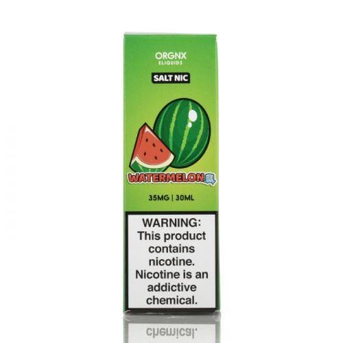 Buy Iced Watermelon Salts Orgnx E-Liquids 30ml best price in Pakistan