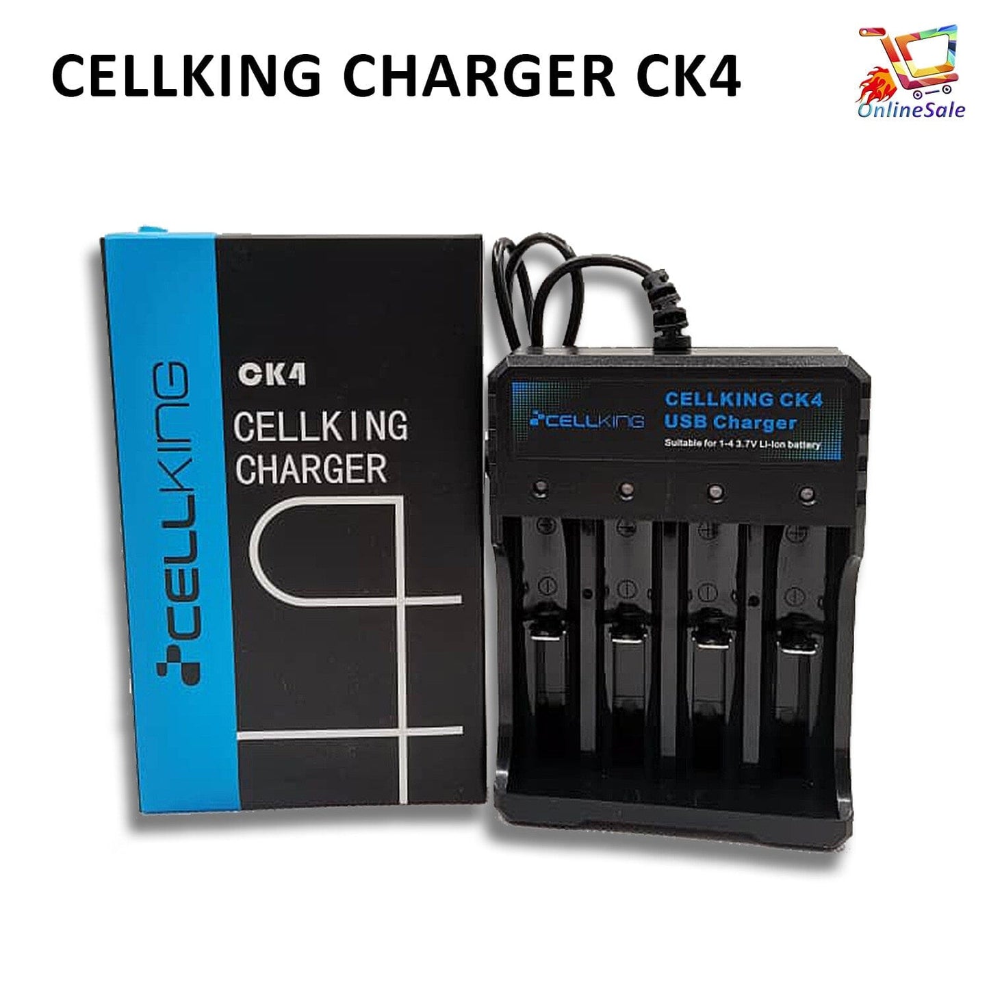CellKing CK4 Charger 4 Slot At Best Price In Pakistan