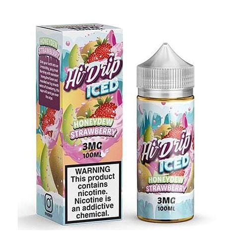 Iced Honeydew Strawberry by Hi Drip Eliquid and Ejuice
