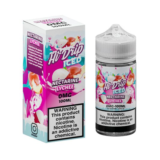 Iced Nectarine Lychee by Hi Drip Eliquid and Ejuice