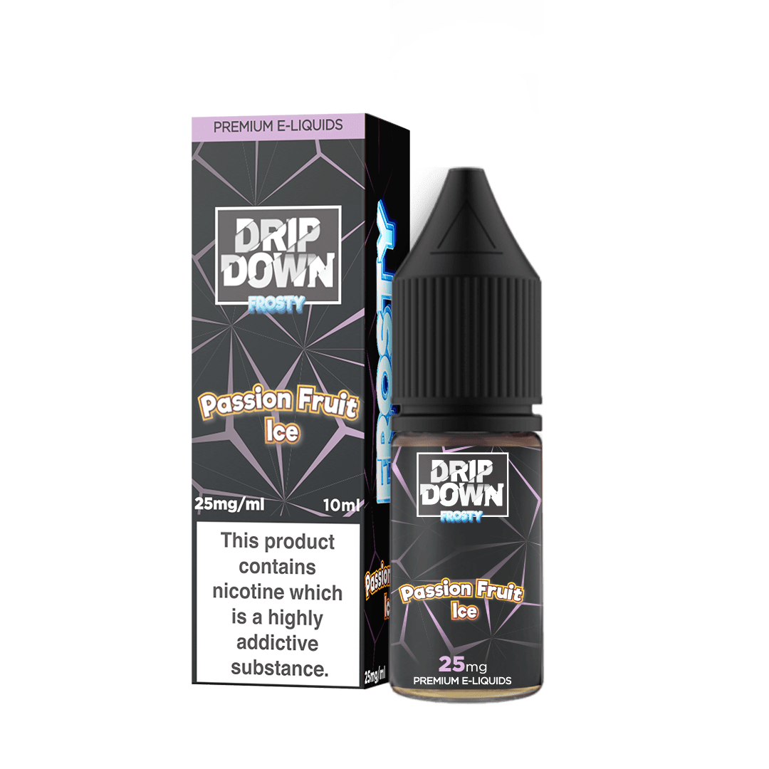 Drip Down Frosty Passion Fruit Ice 10 ml At Best Price In Pakistan - VapeMall