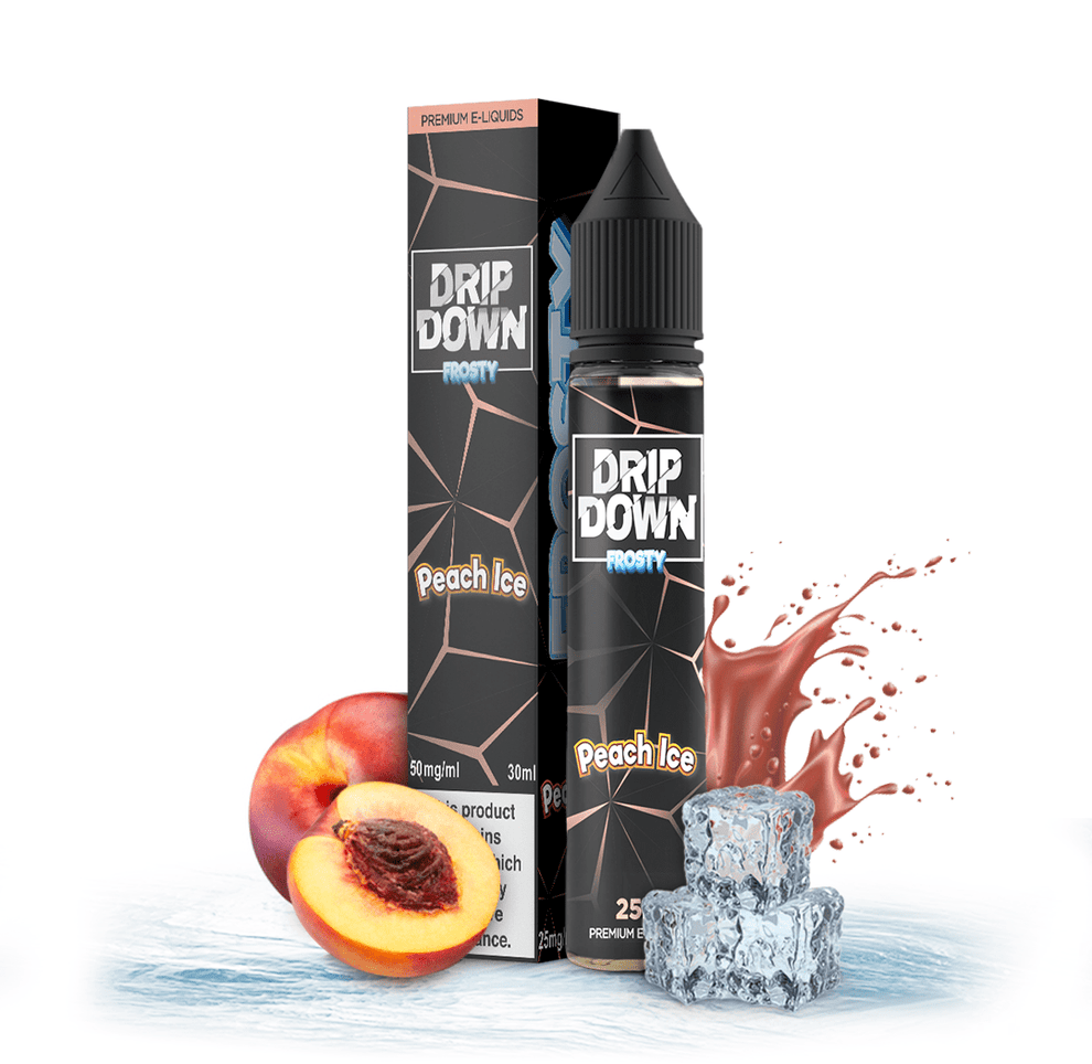 DRIP DOWN PEACH ICE 50 MG 30 ML