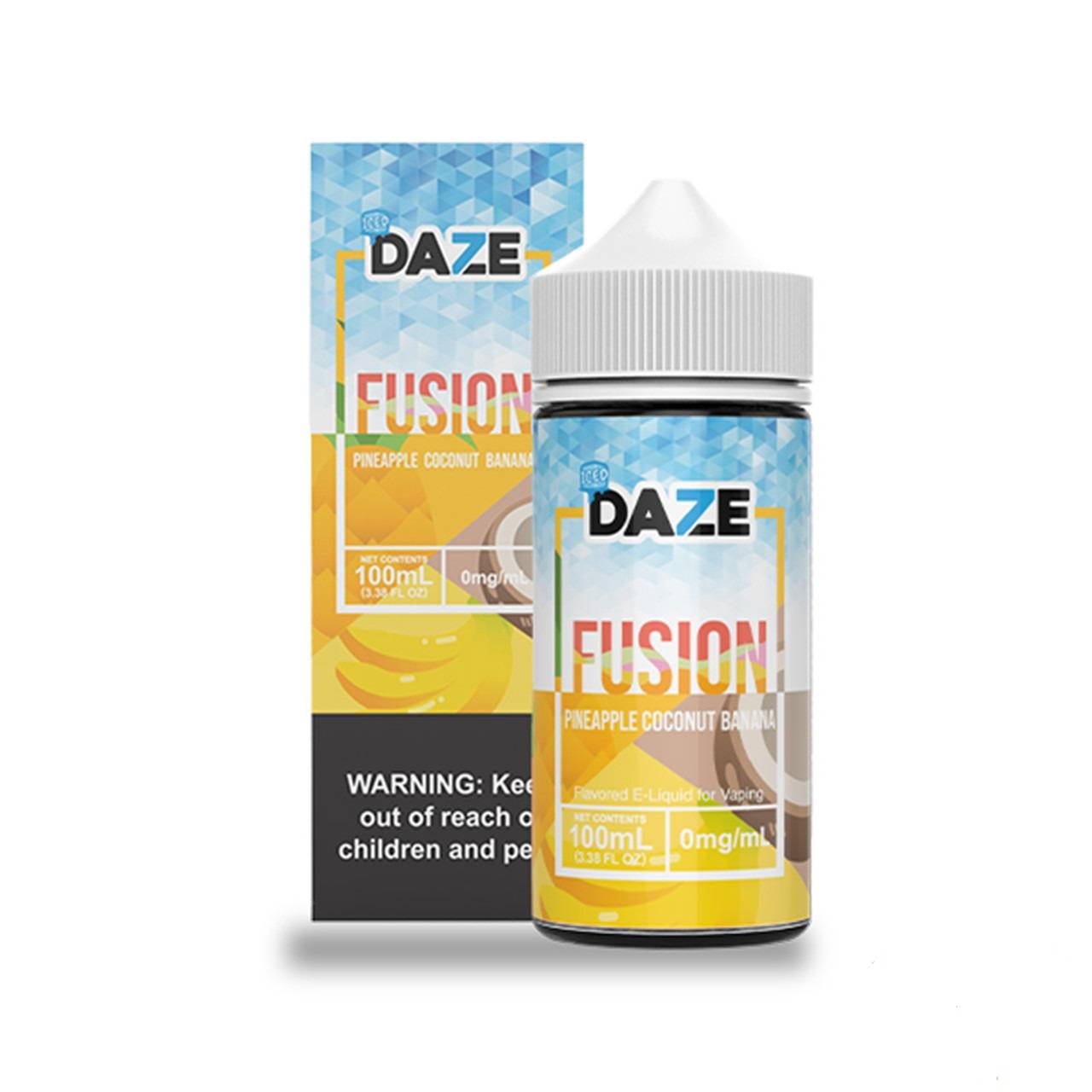 Iced Pineapple Coconut Banana 7 Daze Fusion 100 ml At Best Price In Pakistan