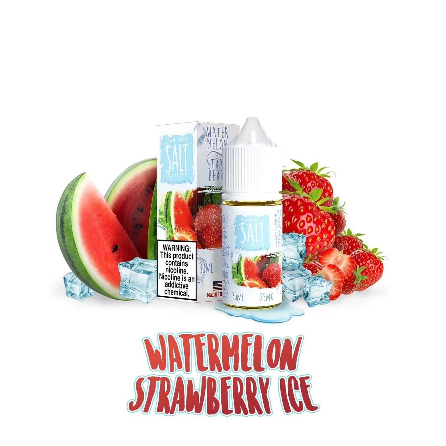 Buy Iced Watermelon Strawberry Salt By Skwezed 30ml Best Price In Pakistan