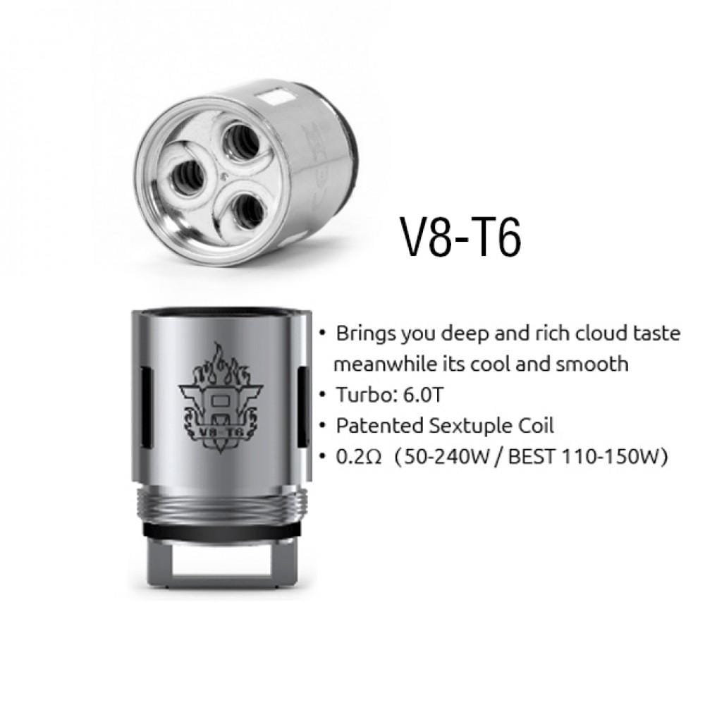 SMOK TFV8 V8-T6 Sextuple Coil 0.2ohm
