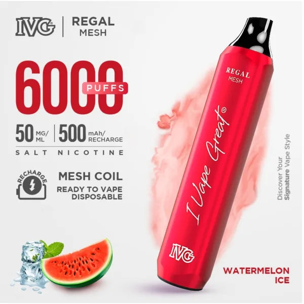 Ivg Regal Disposable 6000 Puffs At Best Price In Pakistan
