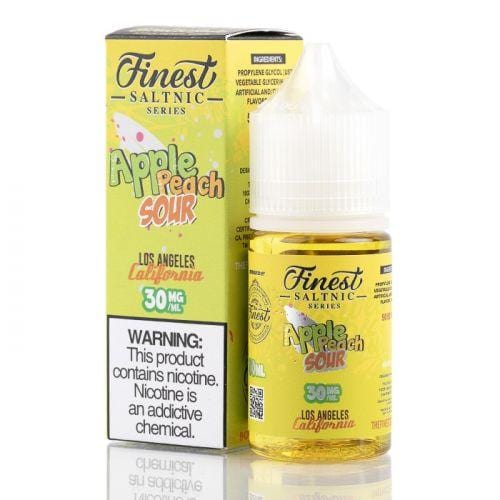 Buy Apple Peach Sour By The Finest Salt Nic 30ml Best Price In Pakistan - VapeMall