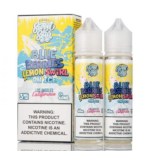 Buy Blue Berries Lemon Swirl On Ice By The Finest Sweet & Sour Edition 120ml Best Price In Pakistan - VapeMall