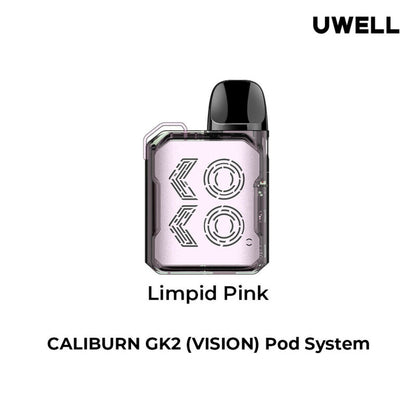 Caliburn GK2 (Vision) Pod by UWELL 18W Pod System At Best price in Vapemall