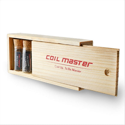 Coil Master Fused Clapton 28ga*2+32ga Wire （Wooden Box 6)