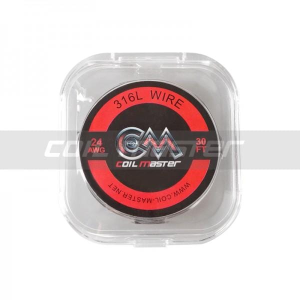 Coil Master SS316L Wire 22/24/26/28/30 GA 30ft/roll