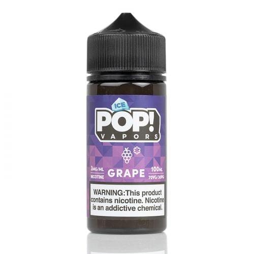 Grape Iced by Pop Vapors Ejuice 100ml