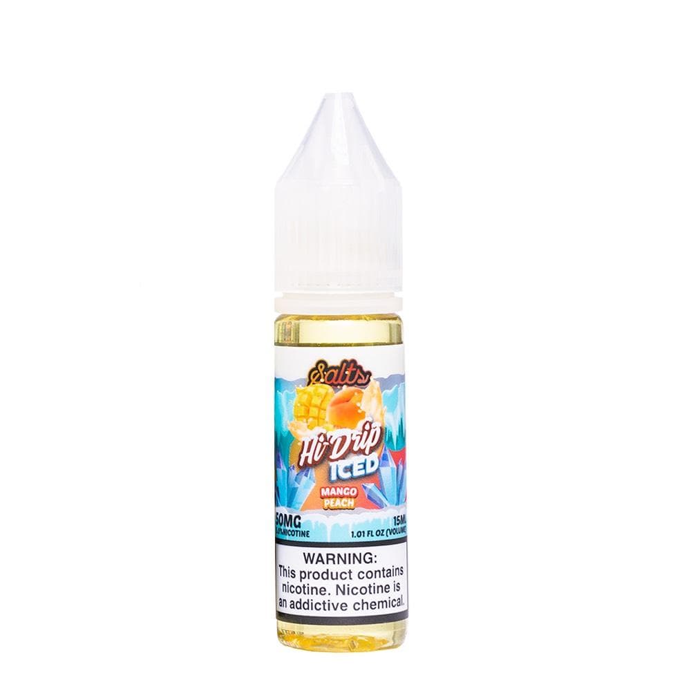 Buy Peachy Mango Iced Nectarine NIC Salt 15ml by Hi Drip Eliquid