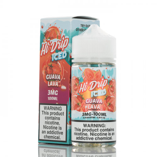 Guava Lava Iced by Hi Drip Eliquid and Ejuice