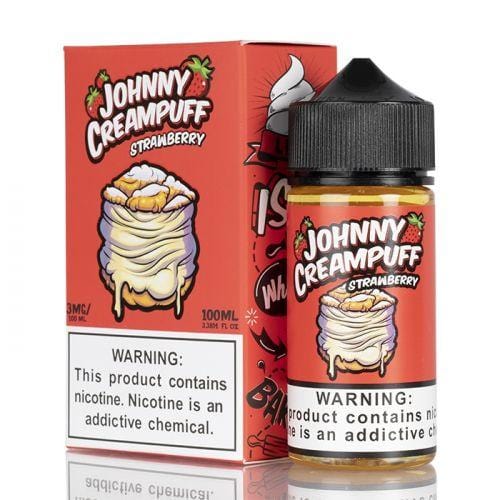 Johnny CreamPuff Strawberry by Tinted Brew Ejuice 100ml