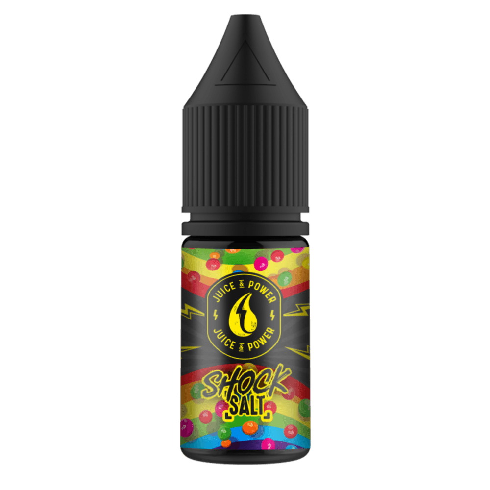 Shock Rainbow Sweets NIC Salt by Juice and Power