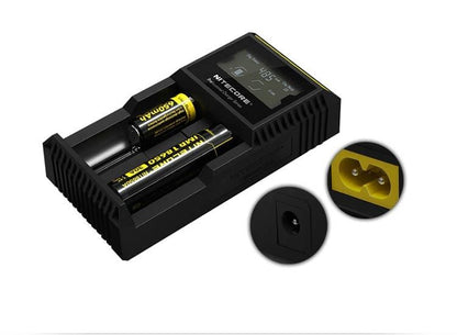 Nitecore Intellicharger D2 LCD 2-Slot Charger