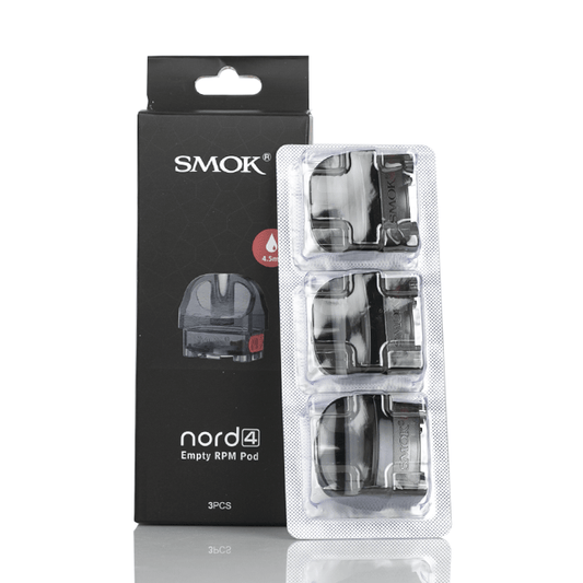 Buy Smok Nord 4 Empty Rpm2 Replacement Pods 4.5ml best price in Pakistan