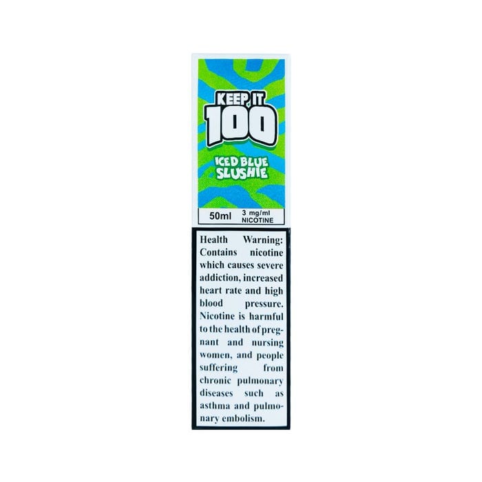 Buy Blue Slushie Ice 50 ml By Keep It 100 at Best Price In Pakistan - VapeMall