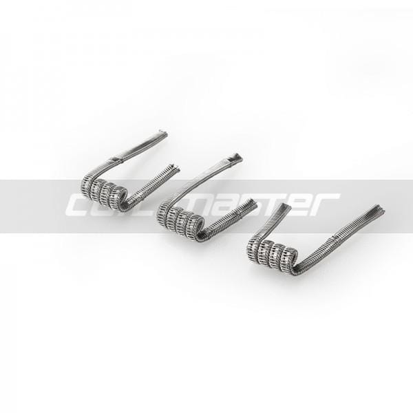 Coil Master Pre - Built 'staple Staggered Fused Clapton Coils' - Pack Of 3