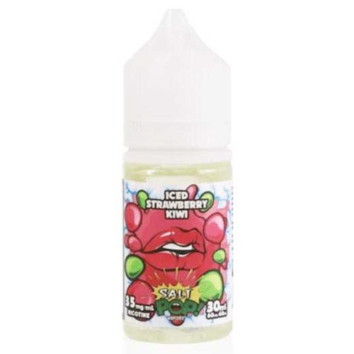 Strawberry Kiwi Iced Nicotine Salt Pop Vapors 30mL