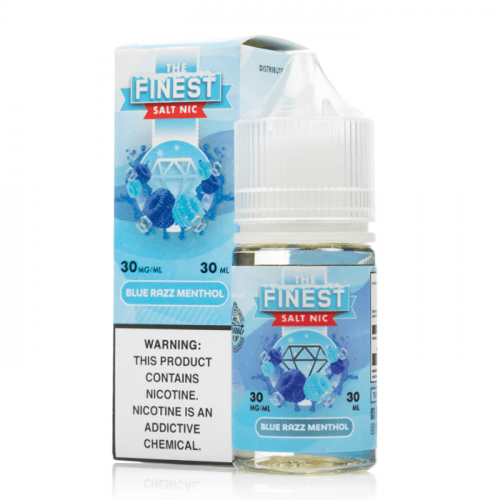 Buy Blue Razz Menthol By The Finest Salt Nic 30ml Best Price In Pakistan