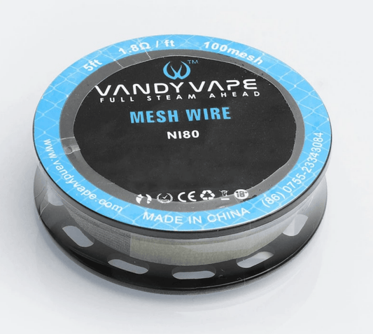 Vandyvape Mesh Ni80 Wire 1.8Ω/ft 100mesh（VW.0035）