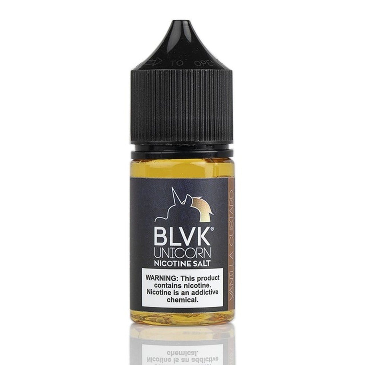 Vanilla Custard Nicotine Salt - BLVK Unicorn - 30mL