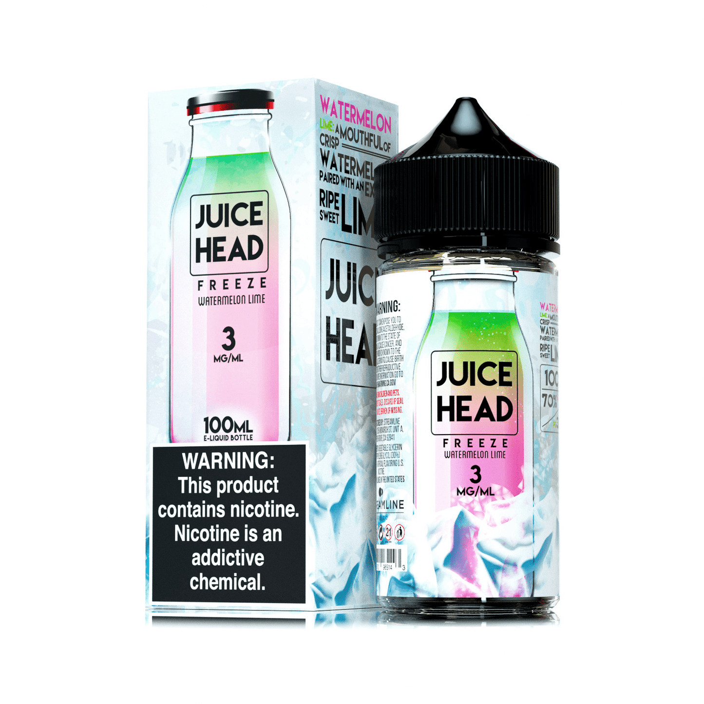 Watermelon Lime Freeze by Juice Head Eliquid and Ejuice